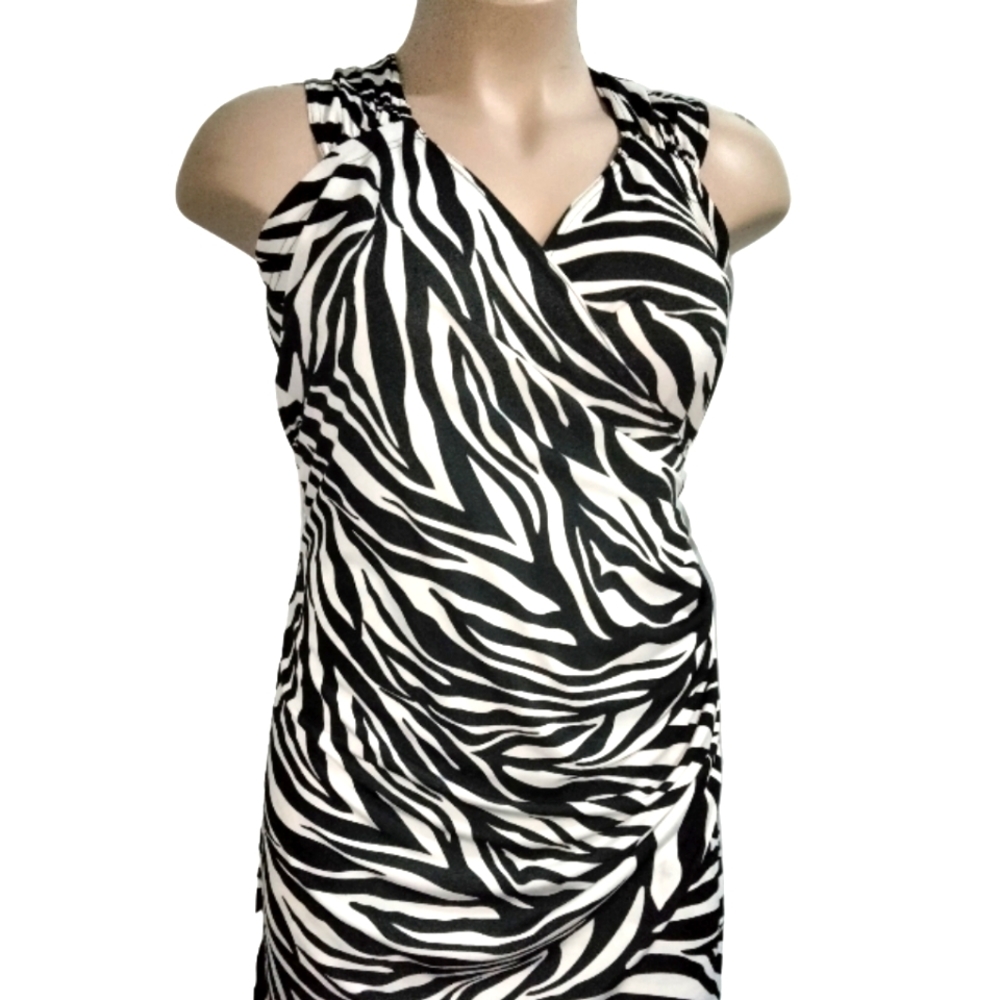 Zebra print maxi dress - Picture 3 of 6